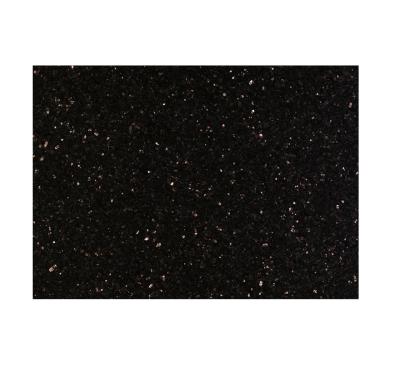 China Modern Natural Black Granite Stone, Black Galaxy Granite Slab And Tile for sale