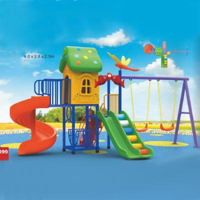 China Safe Hot Sale Outdoor Playground Plastic Kids Slide Amusement Equipment for sale