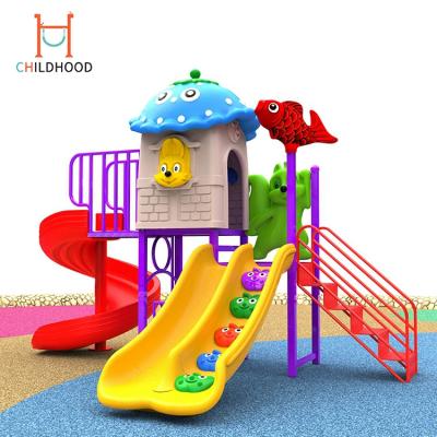 China LLDPE / Anti-UV / Anti-static / Anti-crack Slides Play Outdoor Plastic Playground Equipment Kids for sale