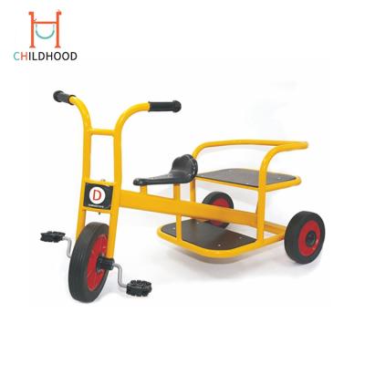 China yellow safety children tricycle new safety production professional design for sale