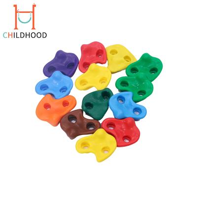 China Outdoor /Indoor Safety Kids Rock Climbing Wall Equipment Climbing Holds for sale