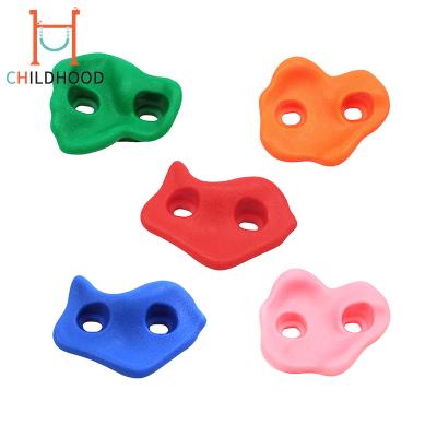 China Kindergarten Safety Kids Rock Climbing Wall Equipment Climbing Holds for sale