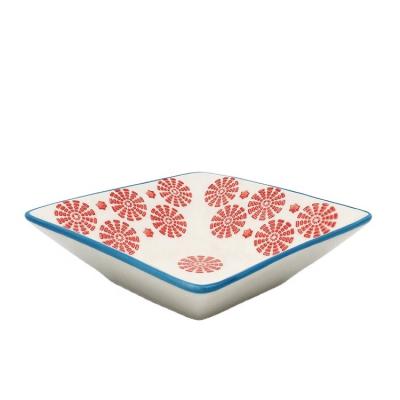 China Sustainable Ceramic Buffet Dish Wholesale Soy Sauce Dish for sale