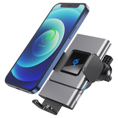 China Best Price Car Mobile Phone Accessories 20W Max Power Super Fast Smart Sensor Wireless Car Charger Mount For Toyota Camry for sale