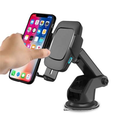 China 2021 Fast Wireless Car Phone Charger Mobile Phone Charger 10w Car Products Wireless Charger Without Wire Auto With FCC CE RoHS for sale