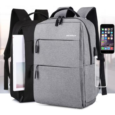 China With USB wholesale computer casual laptop bags travel rucksack office computer bag laptop backpack with usb for sale