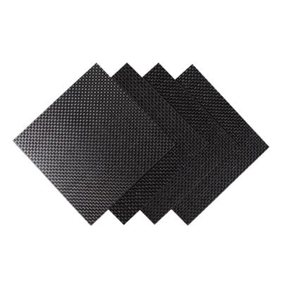 China Abrasion-Resistant Carbon Fiber Car Modification Twill Plain Carbon Fiber Plate Appearance Cloth for sale