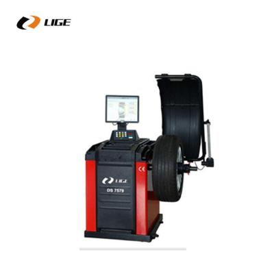 China Car Gas Station 3d Balancing Machine Fully Automatic Wheel Balancer for sale