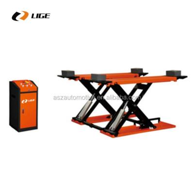 China Portable Durable Car Repair Center Lift Scissor Car Lift for sale