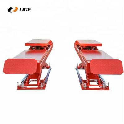 China Auto Car Repair Center Workshop In-ground Scissor Lift Wheel Alignment Use DS-5043 for sale