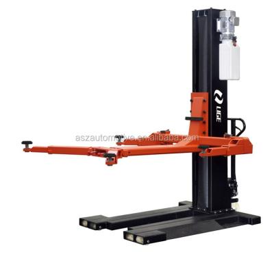 China Car Repair Center Easy Repair Hydraulic Single Post Car Lift DS-SM25 for sale