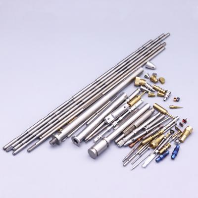 China CNC Machine Tool Aluminum Automatic Hardware Stainless Steel Copper Walking Machine CNC Machined Long Shaft for sale