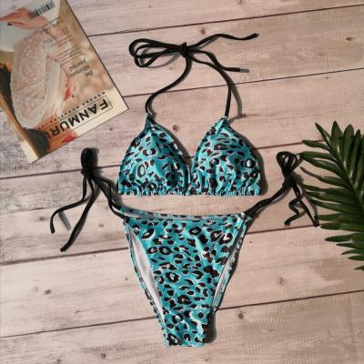 China Wholesale 2023 summer bridal woman floral print sexy swimsuit QUICK DRY lace up beach wear silk cover up bikini swimwear for sale