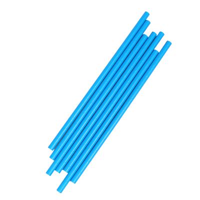 China Biodegradable Drinking Straw 8mm, Alcoholic-Beverage Biodegradable Straw Disposable, Maochun Blue Paper Decorations 100 Party Boba Tea Packaging for sale