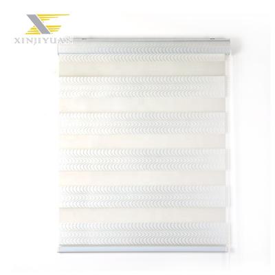 China Contemporary High Quality Superior Material Polyester Zebra Horizontal Waterproof Roller Shades For Home for sale