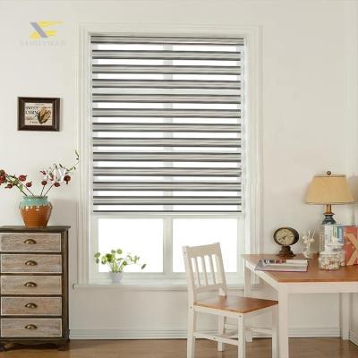 China Latest Design High Blackout Window Curtain Decorative Zebra Blinds Waterproof Venetian Roller Shades for sale