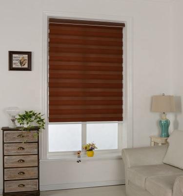 China Slat Style Contemporary Roller Shades Plug And Play Blinds For Round Window for sale