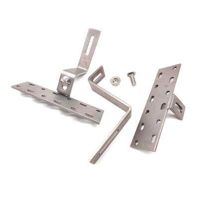 China SUS304 Aço inoxidável Solar Related Products Bracketing Regular Roof Tile Hooks à venda