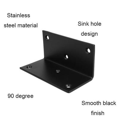 China Edelstahl-Metall-Eckhalter-Halter galvanisierter Stahl-Tisch zu verkaufen