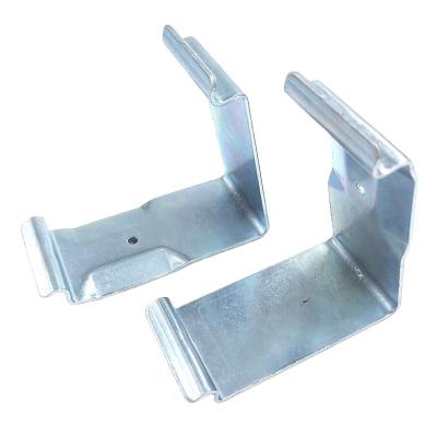 China Custom Logo Acceptable C057 Metal Stamping 65Mn Steel Zinc Plating Shipping Crate Clips For Wood Crates for sale