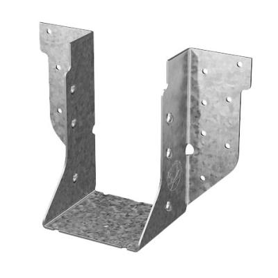 China Galvanized Steel & Stainless Steel Single Joist Hanger Wood Connector Hardware Metal Bracket For Timber for sale