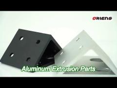 Sliding Door And Window Frame Aluminum Extrusion Parts Custom Surface Treatments