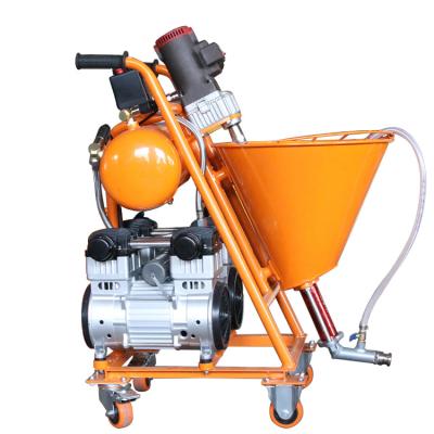 China Spray Cement And Mortar 4300W High Power Construction Site Use Plaster Pump Cement Mortar Spray Machine To Grade for sale