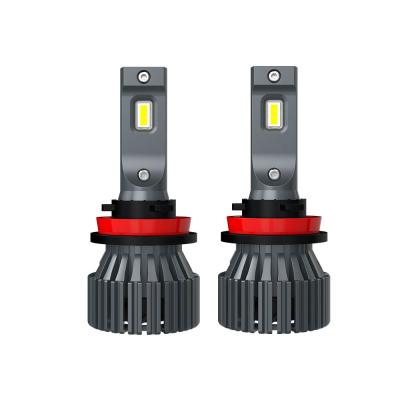 China New aluminum led car H8 H9 H11 9006 car light led headlight 9005 H4 auto led headlight for sale