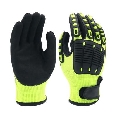 China Top Quality Hot Selling Anti-impact Cut Resistant GlovesTPR Work Safety Gloves Work Anti-cutting for sale