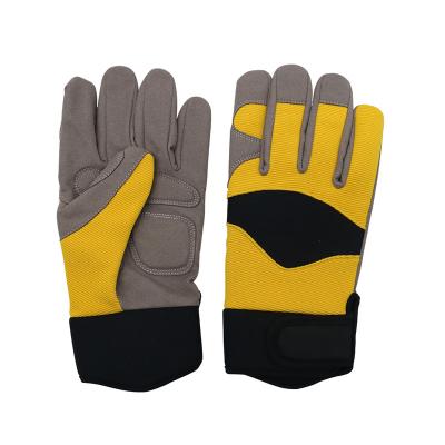 China Wholesale Abrasion Resistant Microfiber Synthetic Leather Insulation Heat Resistant Work Protective Gloves for sale