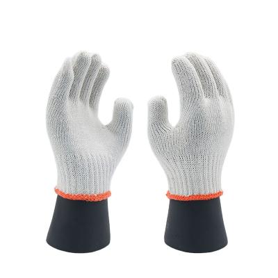 China Yard Wear Resistant Wear Resistant Cotton Fabric Safety Work Glove For Assemble Use Work for sale