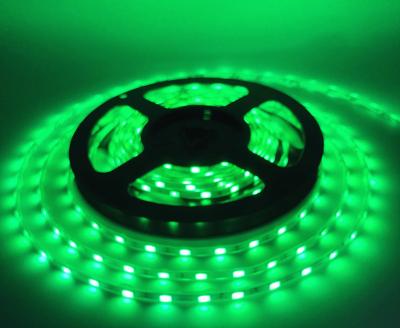 China Theme Park 5mm 5630 Graphite Green Color IP67 Waterproof Flexible Led Strip 12V 60leds/m for sale