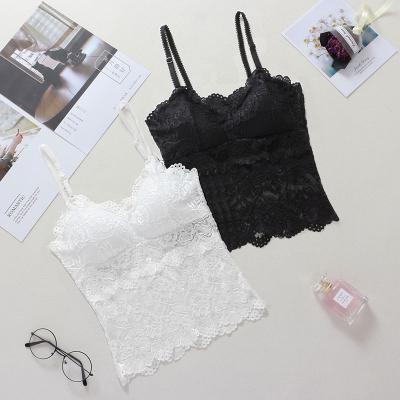 China Antibacterial Mature Ladies Underwear Suspender Lace Girl Breathable Sexy Camisole for sale