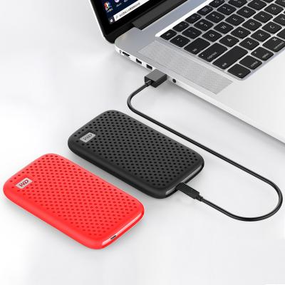 China Shockproof and antidrop suitable for western WD data my passport accompanying SSD version 1T 2T silicone sleeve hard disk protective sleeve 4T for sale