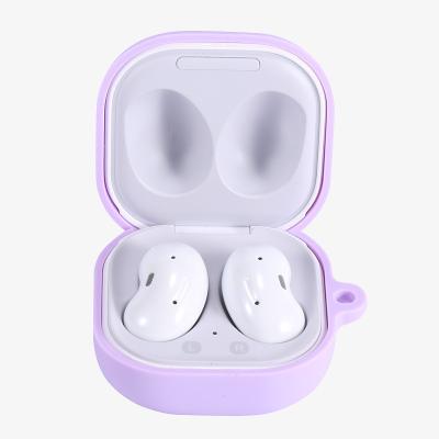 China Earphone silicone shockproof and antidrop cover for Samsung Galaxy Buds Live/Pro with buckle to prevent loss for sale