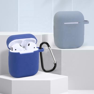 China For airpods Suitable for Airpods Sleeve 2 Generation Protective Airpods 1 Generation Liquid Silicone Wireless Earphone Sleeve for sale