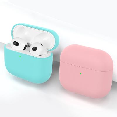 China For AirPods Cases Suitable Third Generations 2021 New For AirPods3 Headset Silicone Cover Device for sale