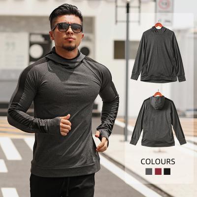 China Breathable Bodybuilding Long Sleeve Men Compression Fitness Running T Shirts Quick Dry Man Sport Tee Tight Gym Blouse for sale