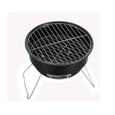 China SALDNES Small Easily Assembled Infrared Char Grilling Folding Patio Bistros Charcoal Grill Camping BBQ Grills for sale