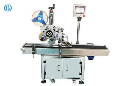 China Stainless Steel Automatic Labeling Machine For Paper Scratch Card / T-Shirt for sale