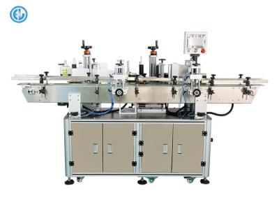 China Automatic Double Side Labeling Machine , Top And Bottom Label Equipment for sale