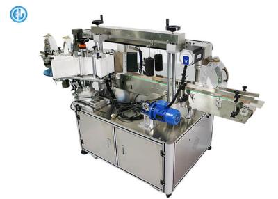 China Máquina de etiquetado detergente de la etiqueta engomada de la botella de la mantequilla automática de Twinhead plana/cuadrado en venta