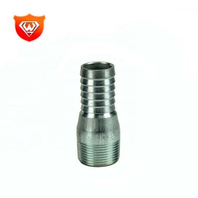 China High Temperature Resistance Welded Carbon Steel Male Thread Connector Pipe Fittings 3 Inch Pipe Nipple for sale