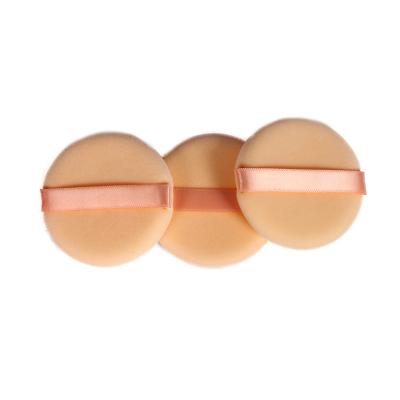 China Double-Sided Flocking Sponge Honey Puff Dry Puff Do Not Eat Powder Makeup Sticker Sponge Beauty Skin-Friendly Puff for sale