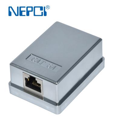 China Outdoor Keystone Adapter Box RJ45 Network Connector Box Module Jack XJY-NE-179AS Accepting ABS NEPCI CAT6A RJ45 Jacks for sale