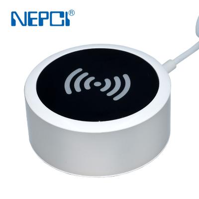 China NEPCI Brand XJY-DC-05 Mobile Phone Wireless Charger, 15W Mobile Phone Charging Socket Outlet with Colorful LED Light for sale