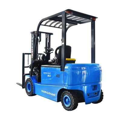 China Building Material Shops China Self Loading Forklift Counterbalance Electric Type Forklift for sale