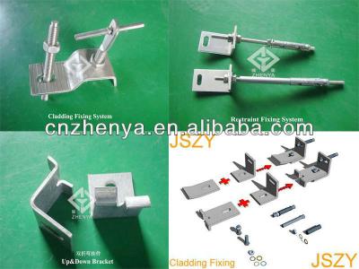 China Stee Steel Stainless Stone System Repair Plant , Angle , L Or Z Plant Marble BRACKET for sale