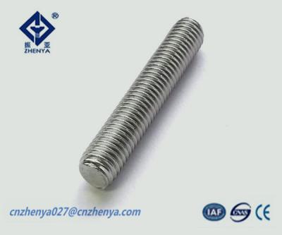 China Stainless A2 A2 Left Hand Threaded Bar , DIN 975 Metric Threaded Rod for sale