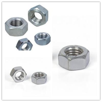 China SUS SS 201 m8/m10 DIN934 gr4.8-10.8 INOX AISI304 (A2) AISI316 (A4) hex nut for sale